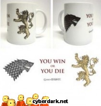 Juego de Tronos - Taza You Win You Die