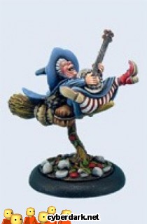 Miniatura Tata Ogg sobre Escoba / Mundodisco